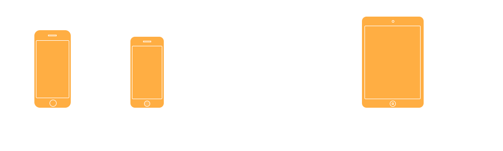苹果设备图：iPhone6s/iPhone6s plus,iPhone6/iPhone6 plus,iPhone5/5c/5s,iPhone4s,iPad 2/3/4/iPad mini,iPod Touch